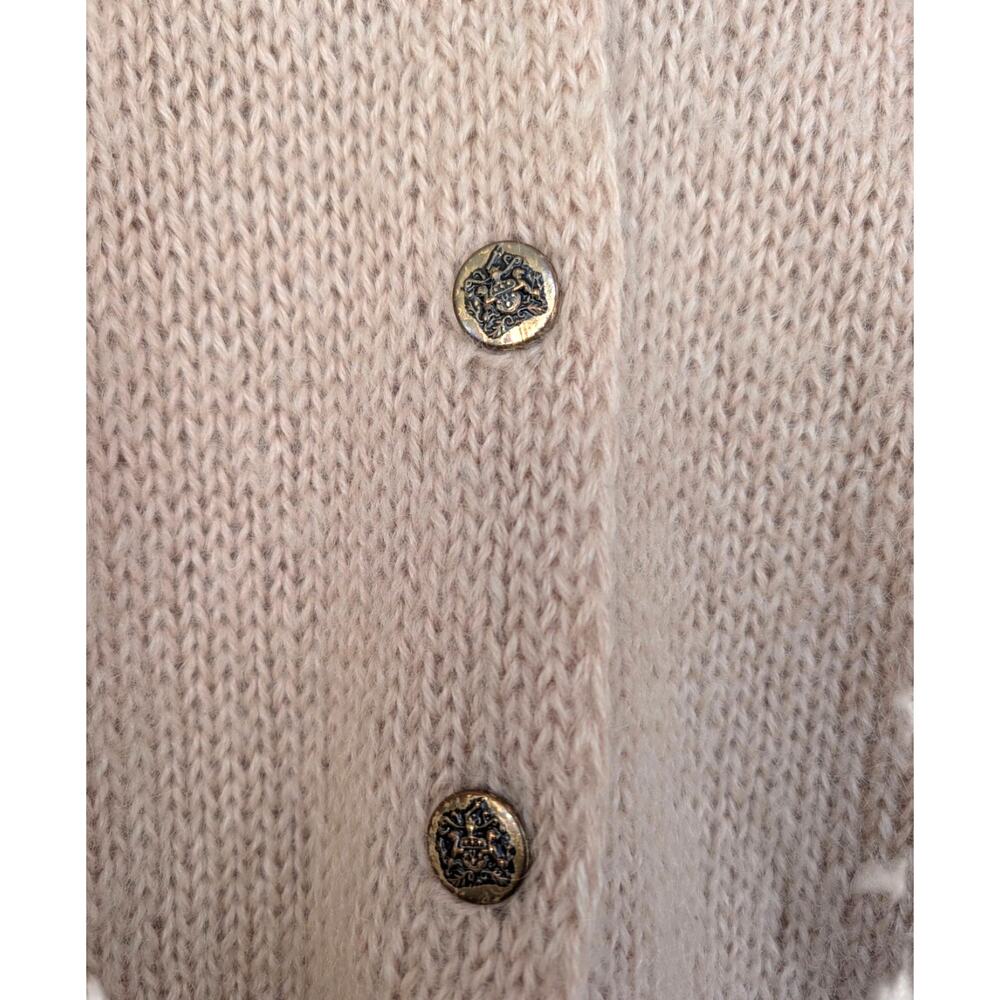 Vintage Hand Knit‎ Cardigan Sweater - Picture 3 of 9